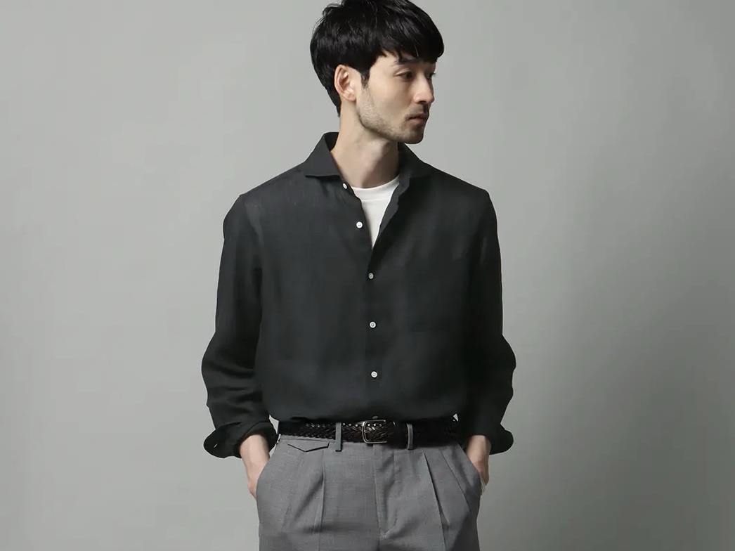 忙しい日々に涼やかな余裕を—カッタウェイリネンシャツで叶える30〜40代男性の夏スタイルアップ